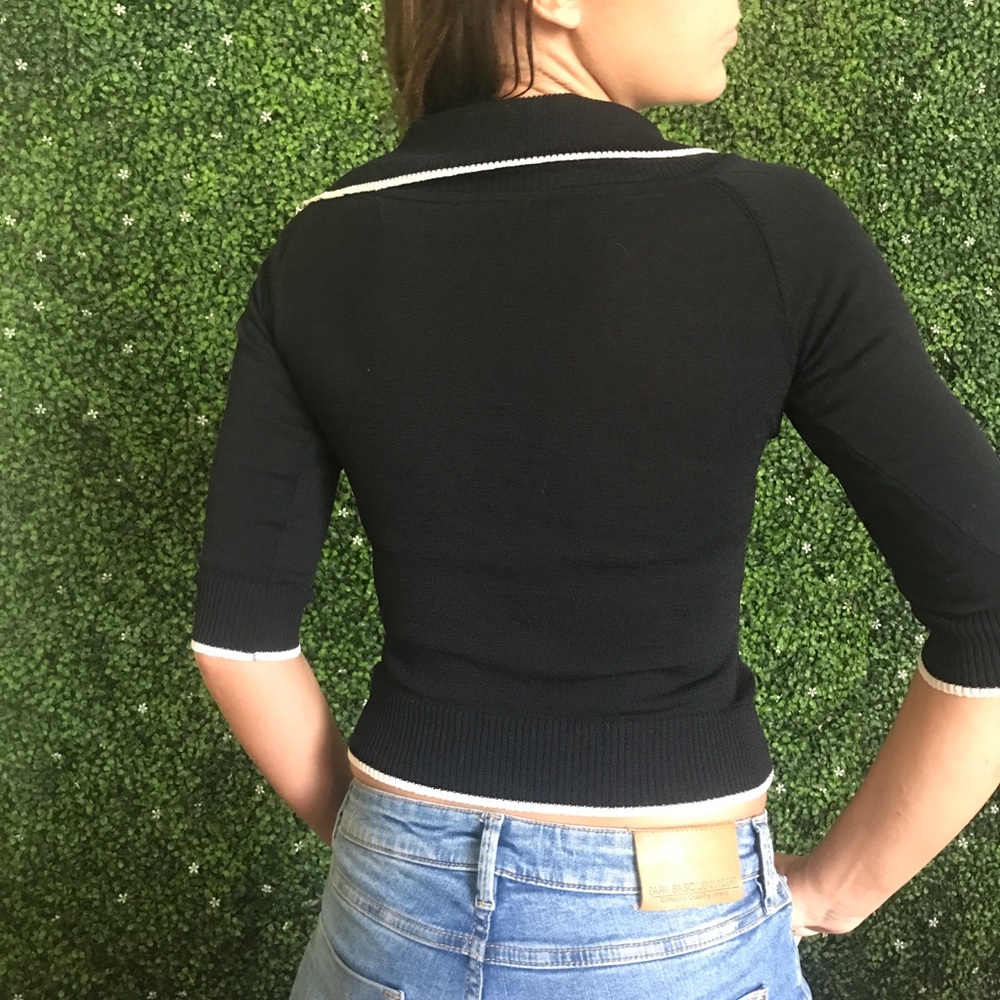 Bebe knit black sweater - Picture 2 of 4